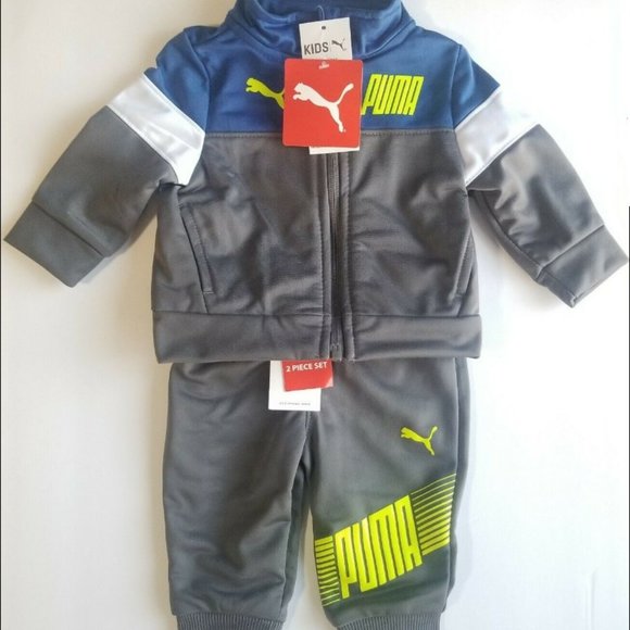 Puma Other - PUMA Baby Boys' TRICOT TRACK SUIT SET